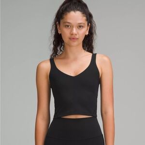 Women’s Lululemon Align Tank Top *A/B Cup Size 4 in Black